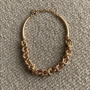 J. Crew gold link necklace